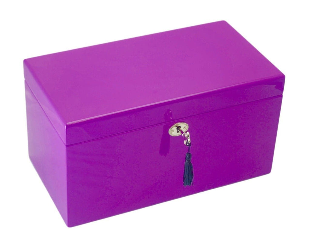 Deep Purple Jewellery Box