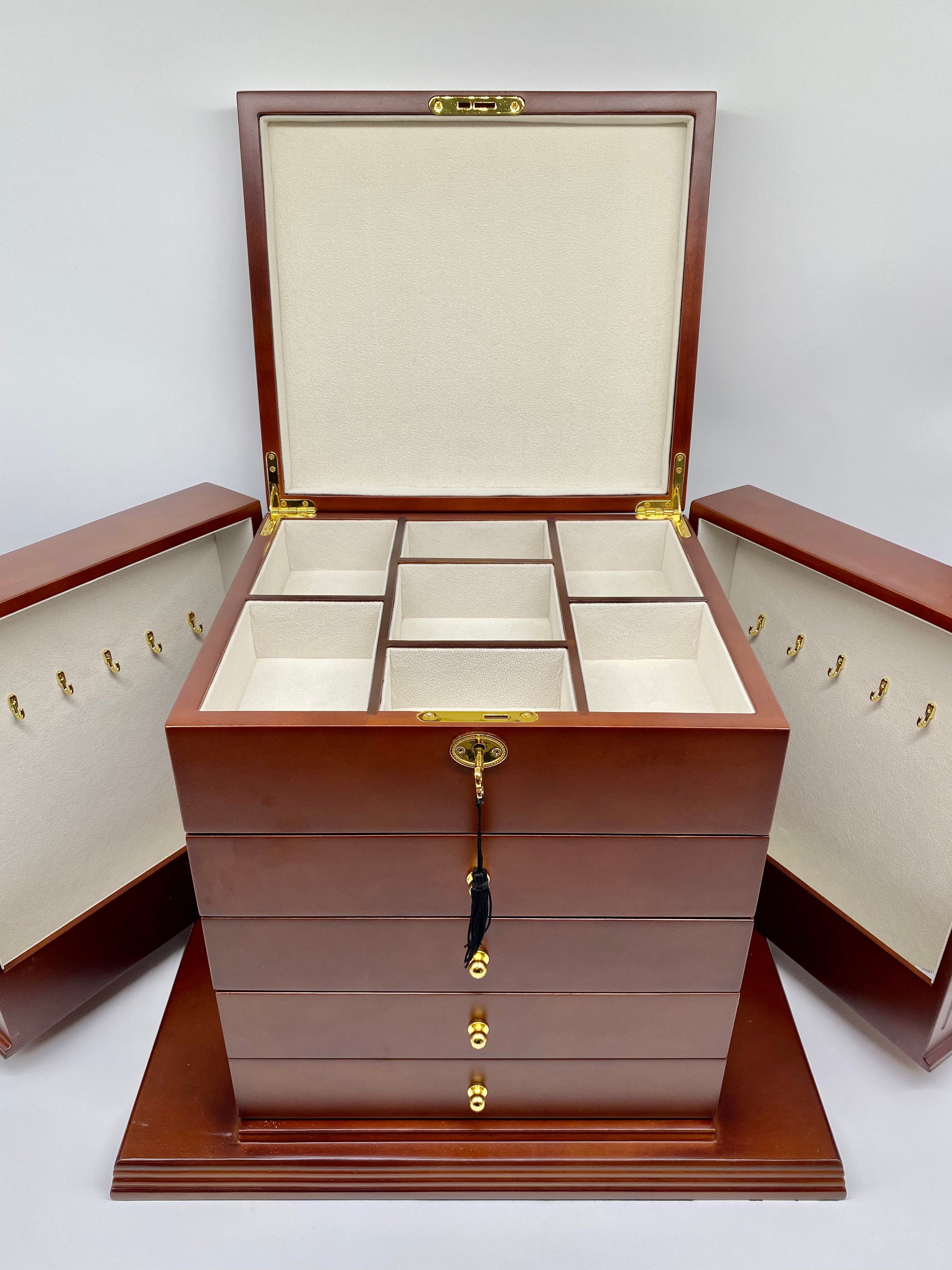 Large Vintage Inspired Cabinet Jewellery Box Boxes Of Elegance