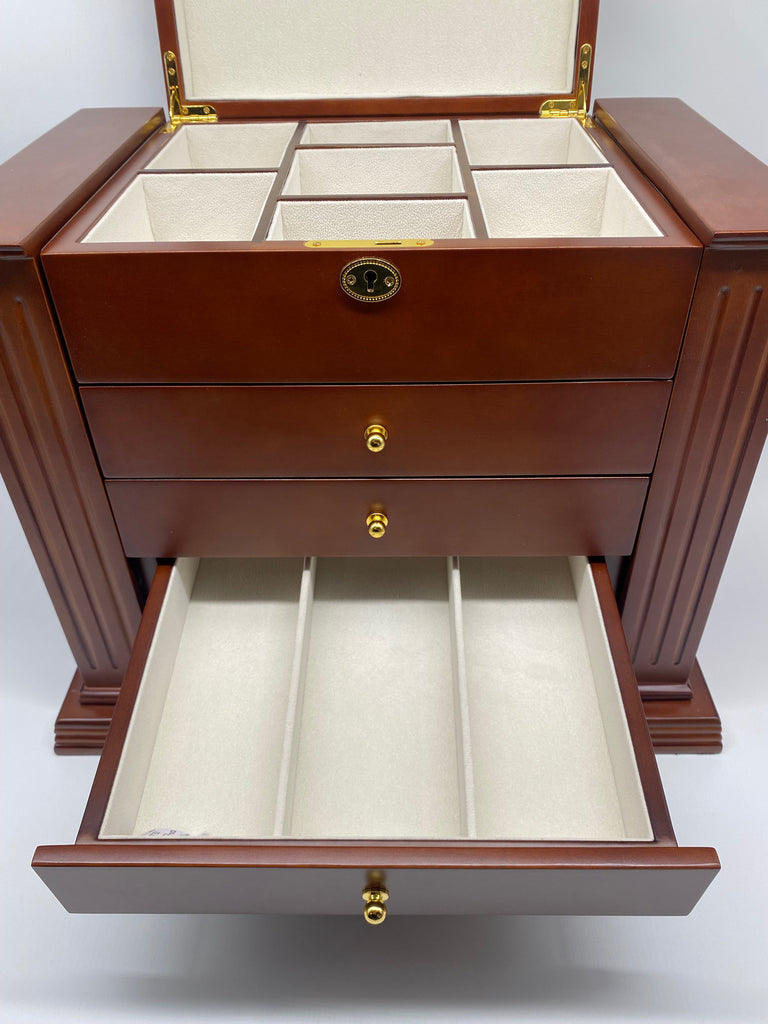 Large Vintage Inspired Cabinet Jewellery Box